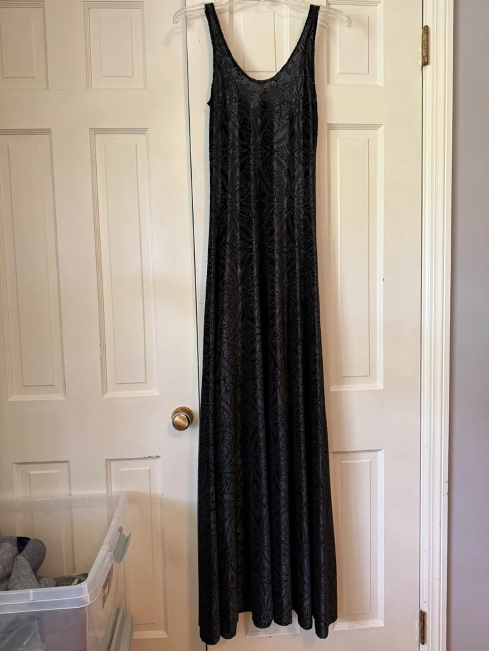 BlackMilk Burned Velvet Maxi Dress - Picture 8 of 10